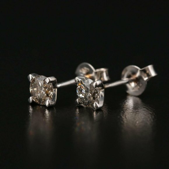 EFFY / 0.75 CT Diamond Earrings / 14K Gold